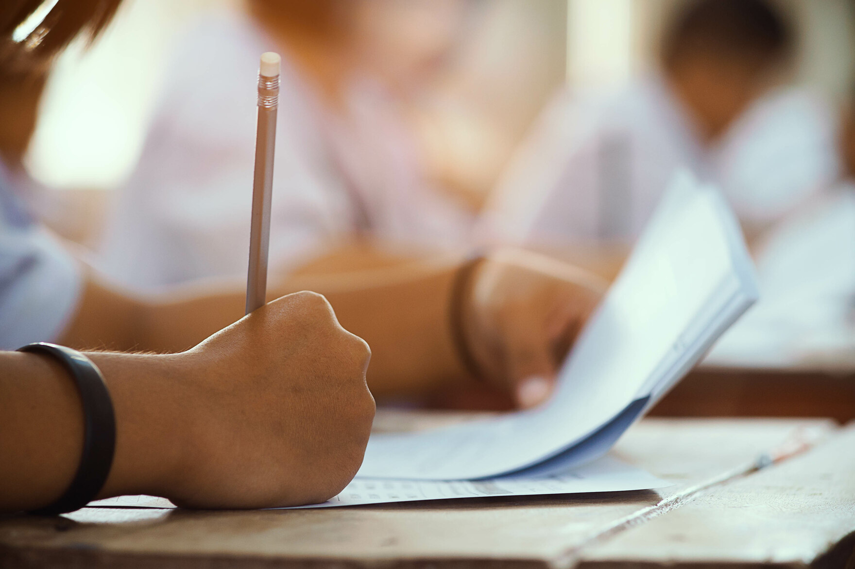 Lernende Studierende und Arbeitsmaterialien